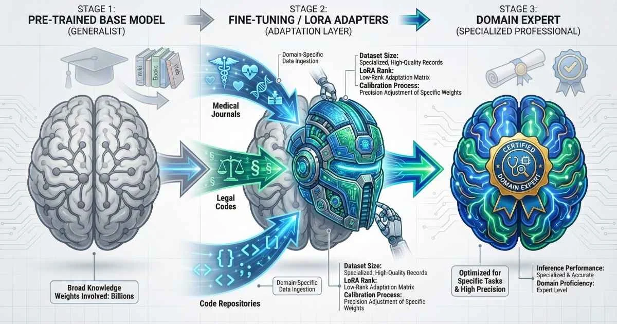 Fine-Tuning and Customizing LLMs: From Base Models to Domain Experts