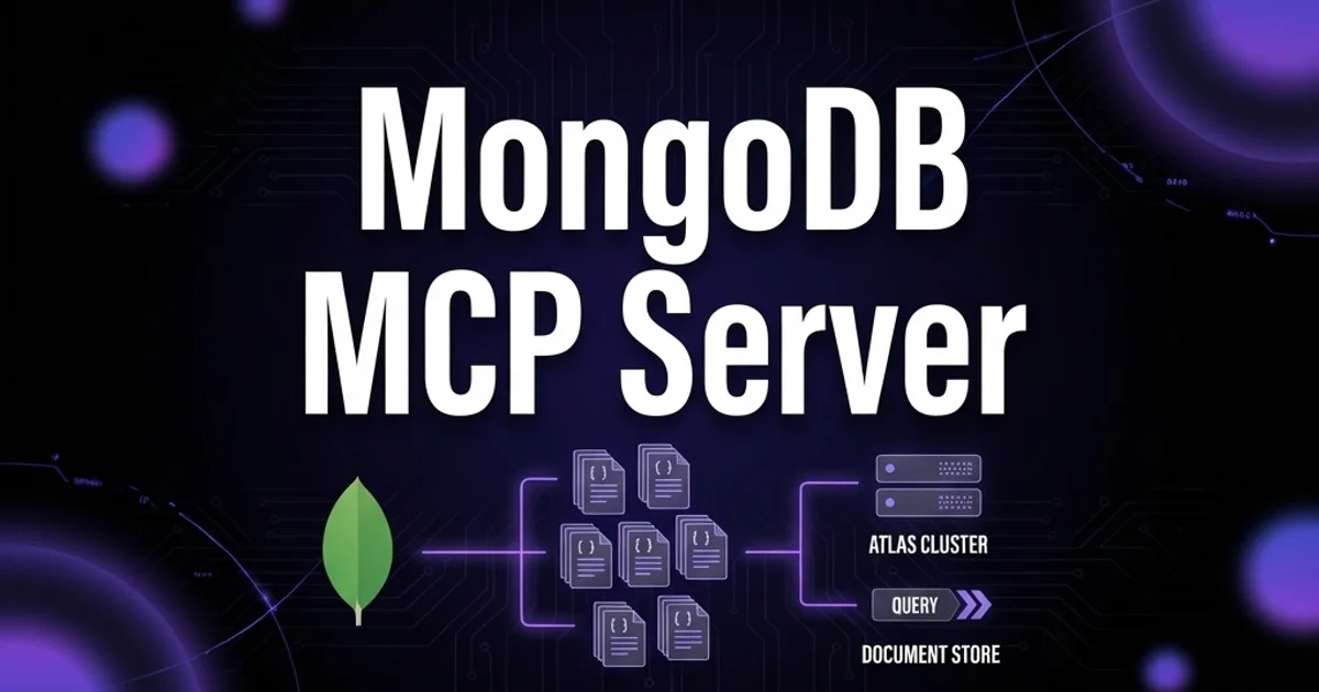 MongoDB MCP Server: AI-Powered NoSQL Database Queries